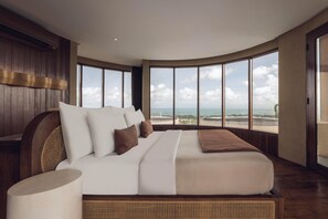 Ropa de cama de alta calidad, minibar y ropa de cama 