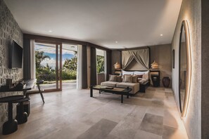 Literie de qualité supérieure, minibar, draps fournis