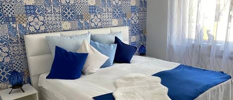 2 makuuhuonetta, ilmainen Wi-Fi, vuodevaatteet