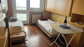 1 slaapkamer, beddengoed