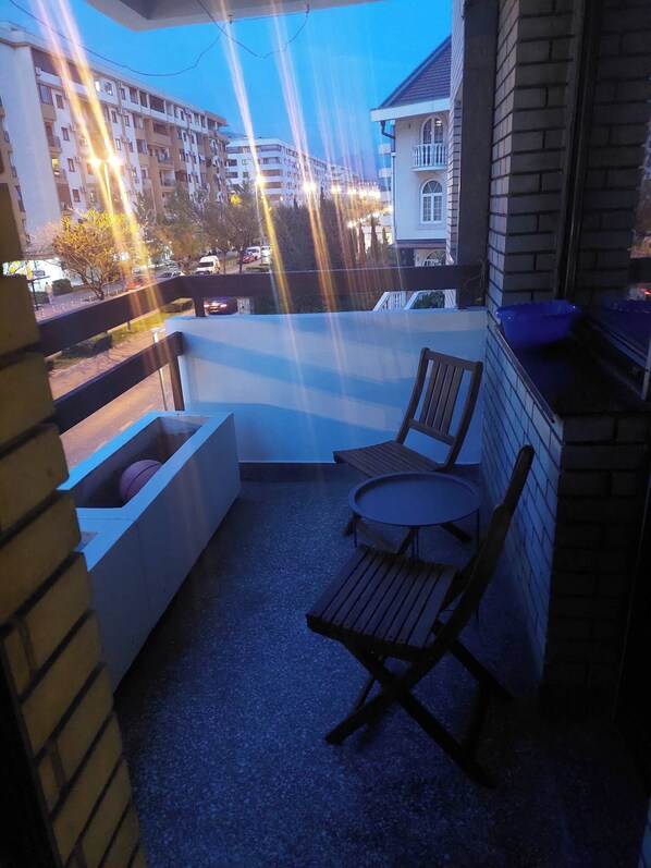 Departamento, 1 habitación, para fumadores, balcón | Balcón