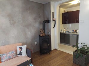 Apartment, 1 Bedroom, Smoking, Balcony | Living room - Lovely 1-bedroom Condo (Podgorica)