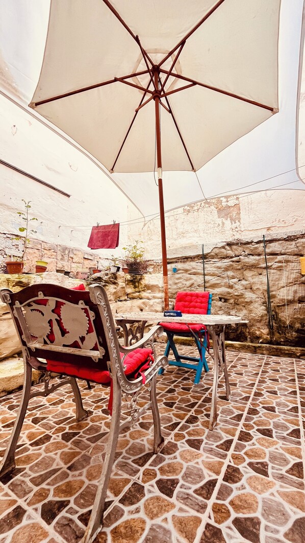 Room, 2 Bedrooms, Accessible, Smoking | Terrace/patio - Room in Holiday House - Cozy Maltese Maisonette With Private Entrance in Raħal Ġdid (Paola)
