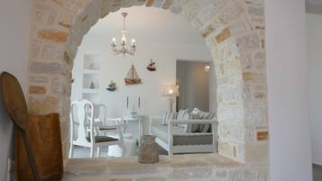 Villa Afroditi | Coin séjour