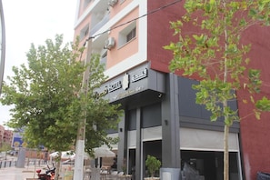 Façade de l’hébergement