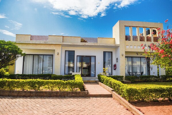 Façade de l’hébergement