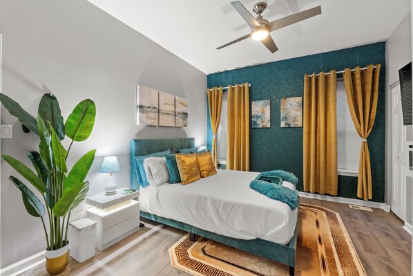 3 bedrooms, iron/ironing board, free WiFi, bed sheets