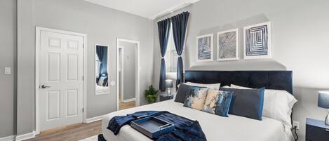 3 多间卧室、熨斗/熨衣板、免费 WiFi、床单