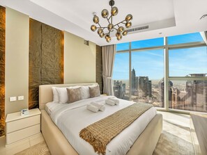 2 slaapkamers, een kluis op de kamer, een strijkplank/strijkijzer