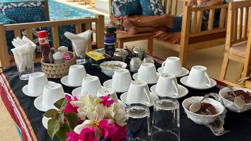 Gratis frukost enligt egen beställning varje dag