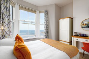 クラシック ルーム ダブルベッド 1 台 禁煙 シービュー (Walk-in Shower) | 1 室のベッドルーム、高級寝具、アイロン / アイロン台、旅行用ベビーベッド