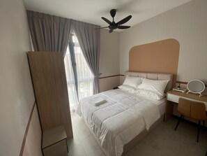 2 chambres, fer et planche à repasser, Wi-Fi