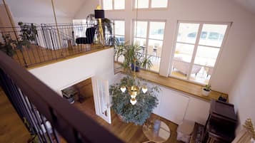 Appartement Confort, non-fumeur, vue jardin | Coin séjour