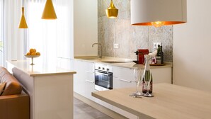 Comfort Apartment, City View | Private kitchen - Solaga - Alta (Málaga)