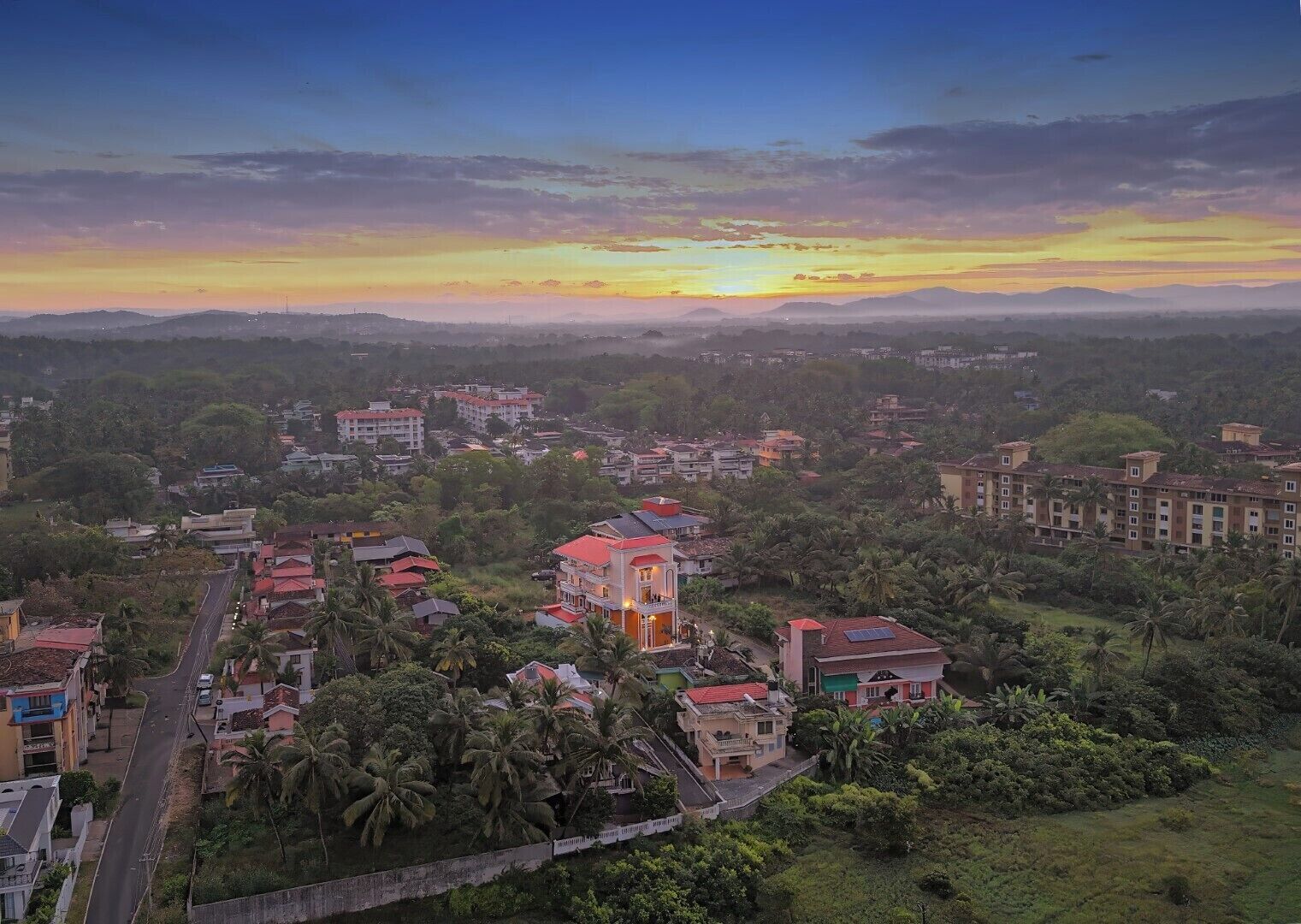 Fassade der Unterkunft