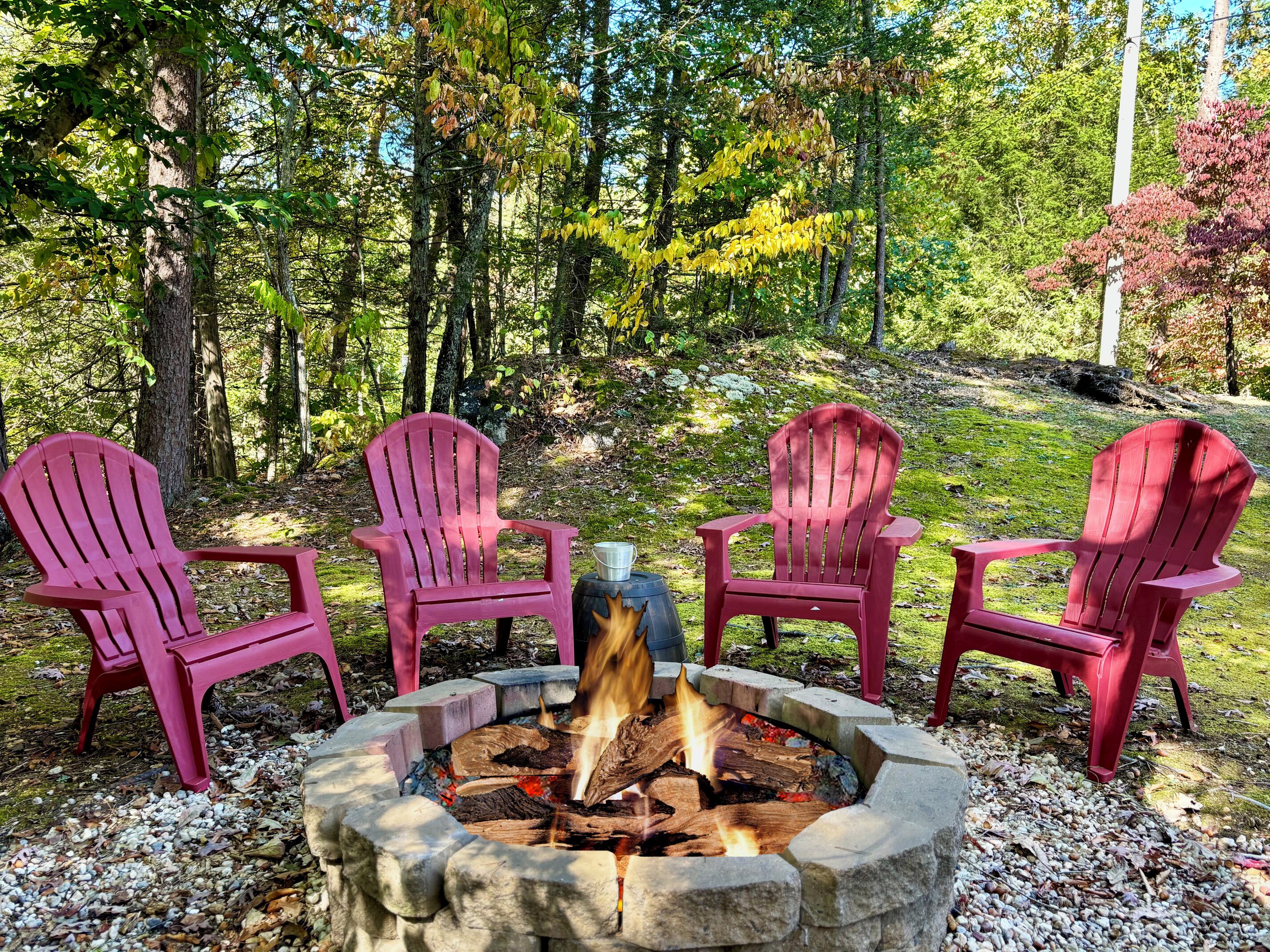 Overnattingsstedets uteområder