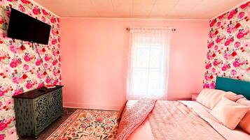1 chambre, bureau, accès au Wi-Fi (inclus), literie fournie