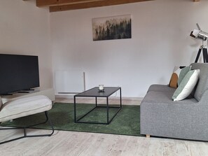 TV - Charming cottage between forest and relaxation with spa and WIFI (Ville-sur-Illon)