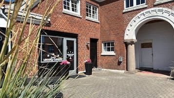 Fassade der Unterkunft