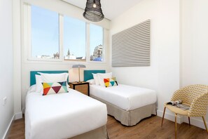 2 bedrooms, iron/ironing board, free cots/infant beds, free WiFi