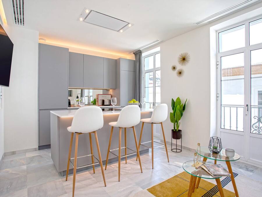Apartamento, 1 quarto | Área de estar | Smart TV