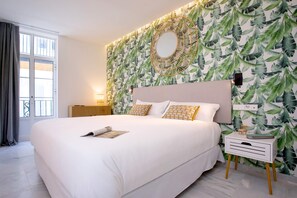 Apartamento, 1 habitación | Tabla de planchar con plancha, wifi gratis, ropa de cama