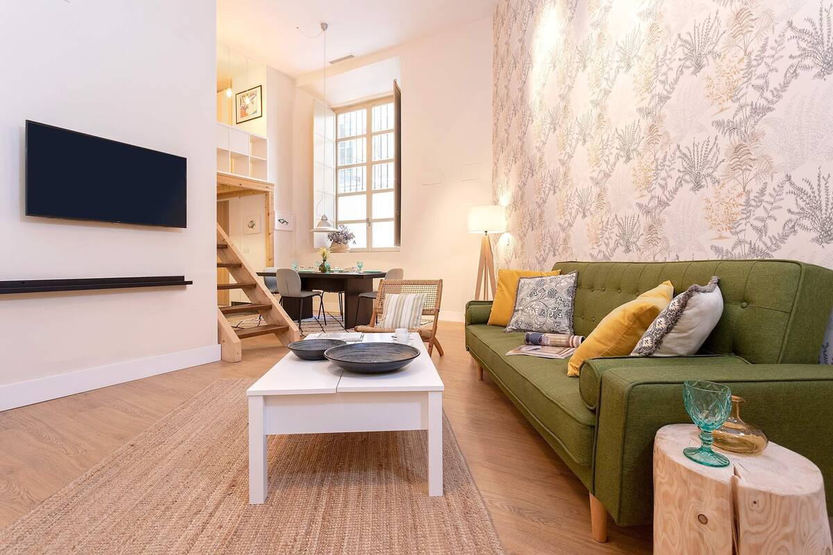 Lägenhet (1 Bedroom) | Vardagsrum | Tv