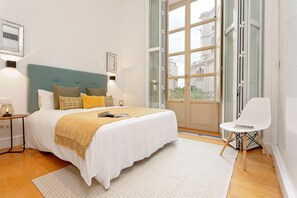 Appartement (3 Bedrooms) | 1 slaapkamer, een strijkplank/strijkijzer, gratis wifi, beddengoed