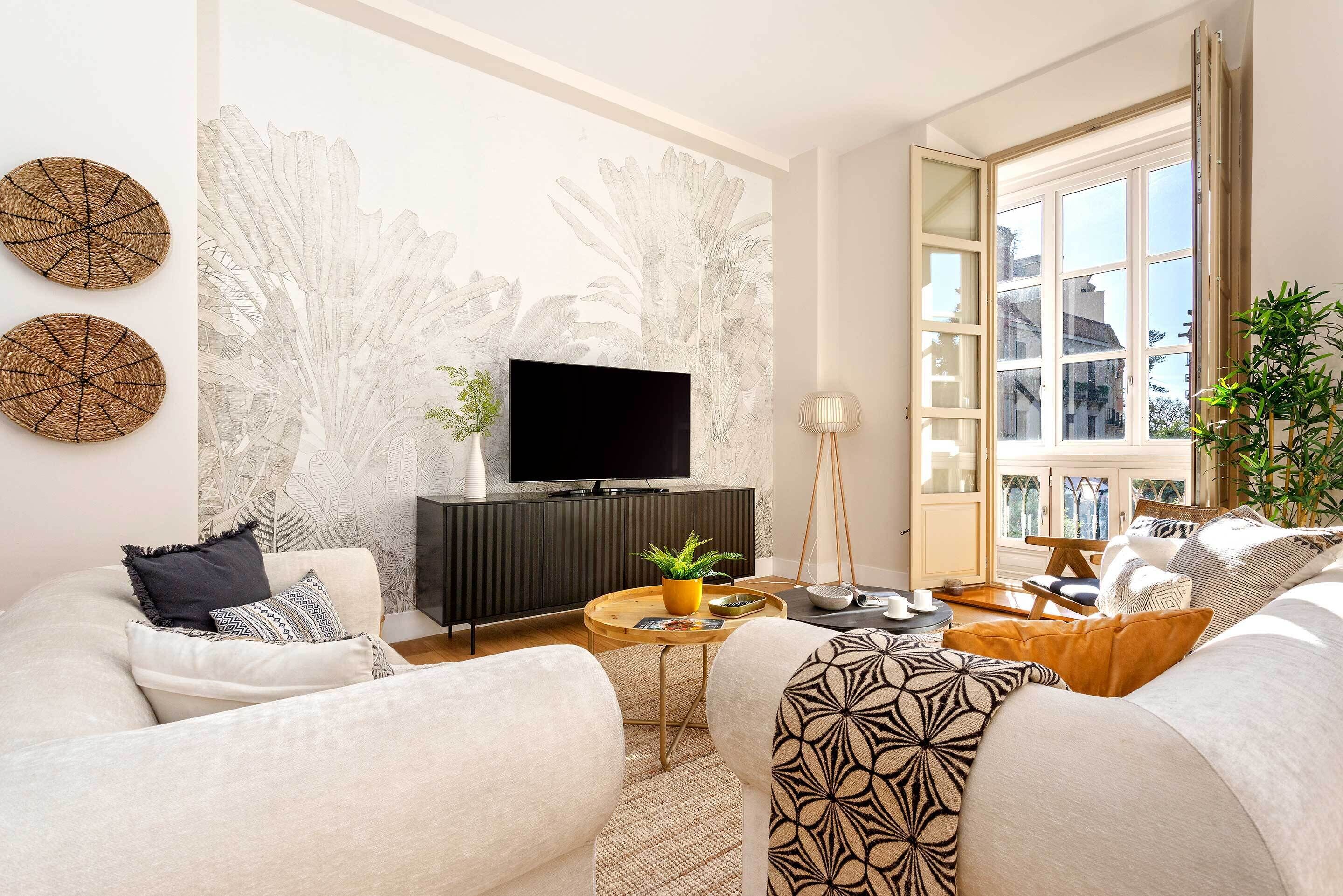 Lägenhet (3 Bedrooms) | Vardagsrum | Tv