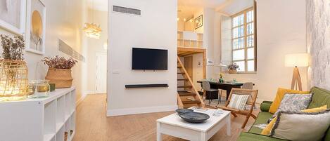 Apartment (1 Bedroom) | Living area