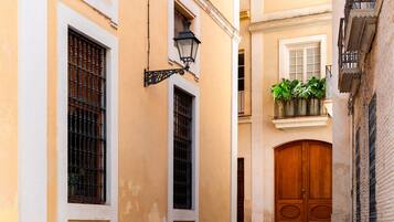 Facciata della struttura