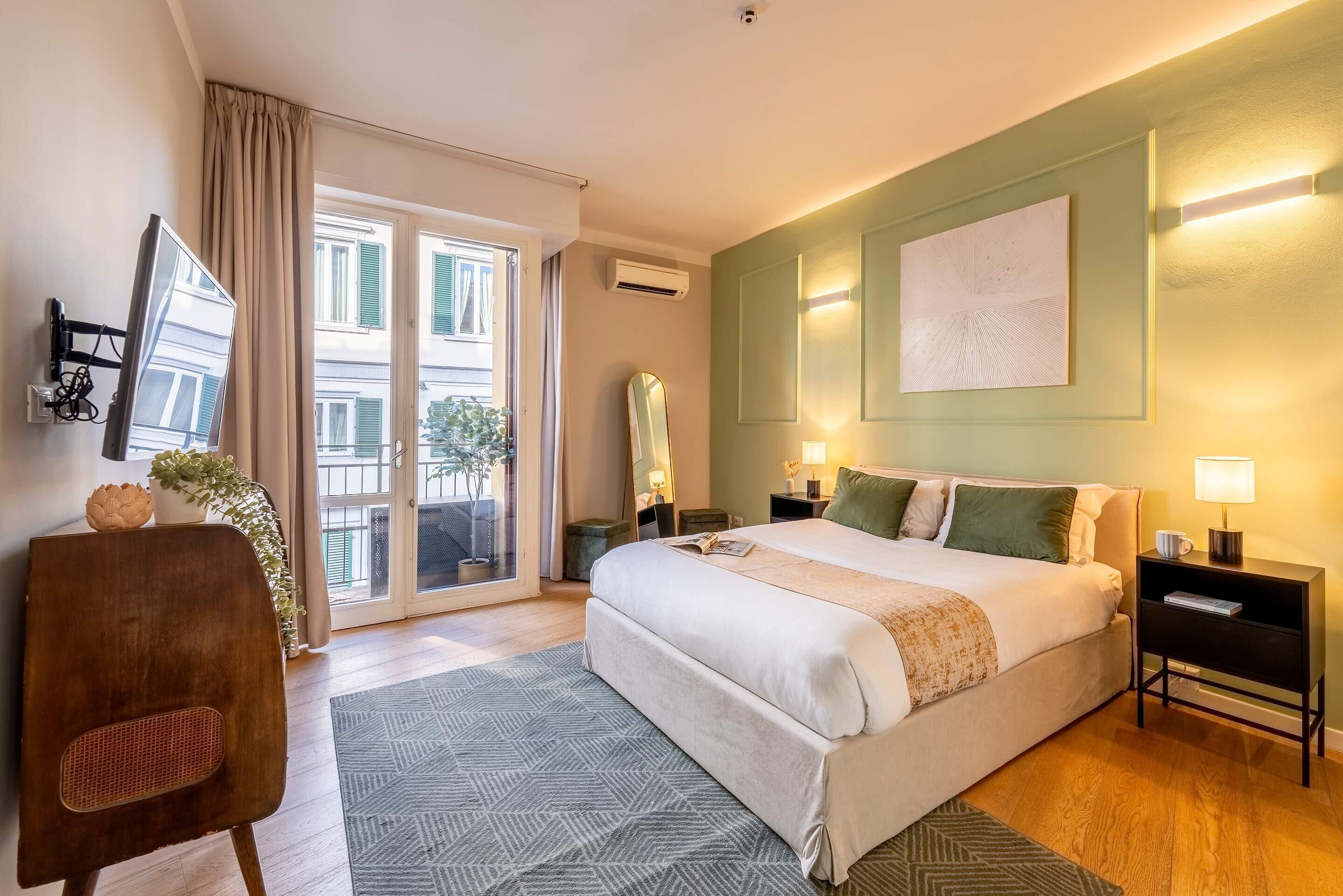 アパートメント (3 Bedrooms) | 3 室のベッドルーム、アイロン / アイロン台、WiFi (無料)、ベッドシーツ