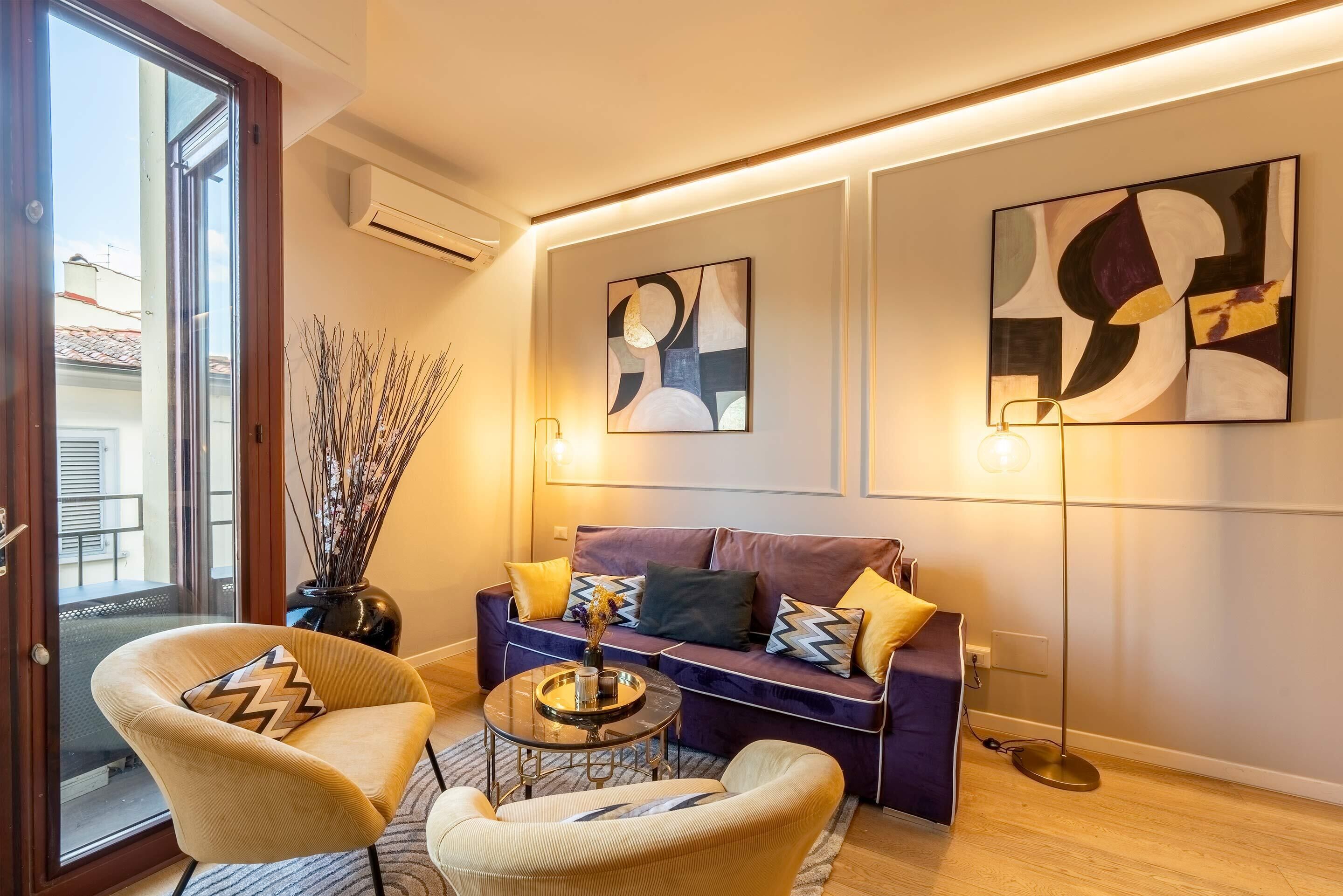 Appartement (3 Bedrooms) | Coin séjour