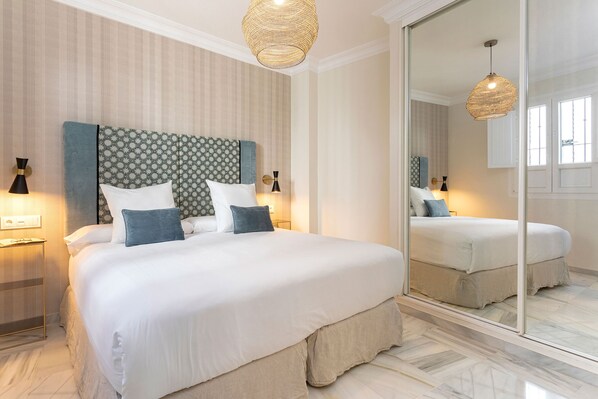 Leilighet (2 Bedrooms) | 2 soverom, strykejern/-brett, wi-fi (inkludert) og sengetøy