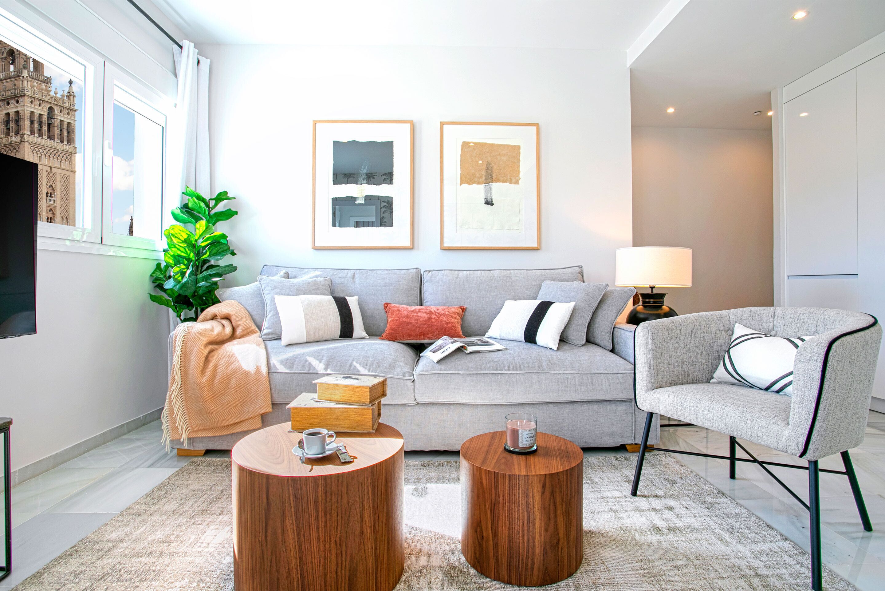 Apartamento | Área de estar | TV