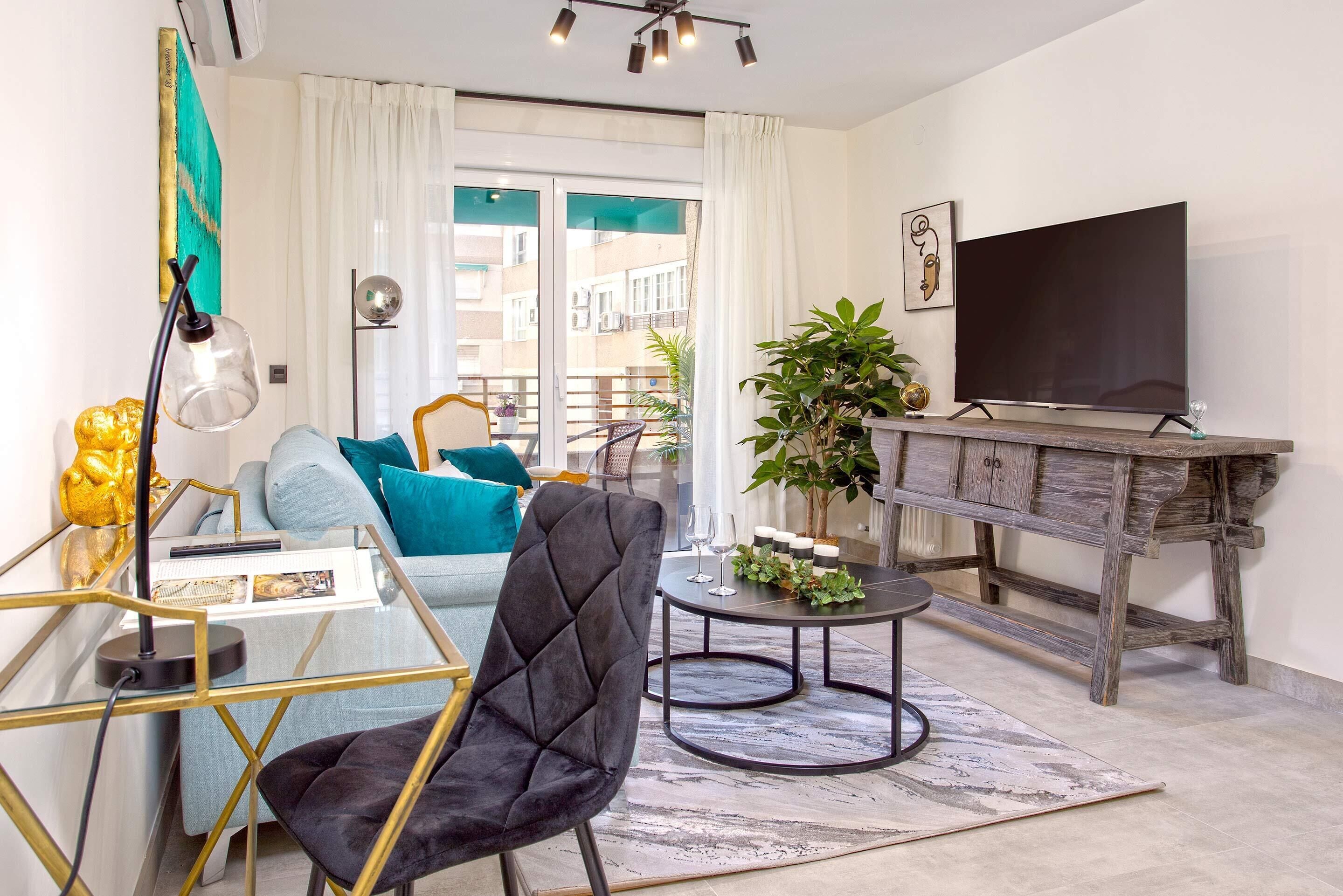 アパートメント (1 Bedroom) | リビングルーム