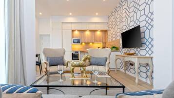 Appartement (3 Bedrooms) | Coin séjour