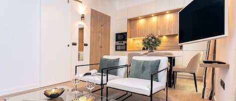Appartement (2 Bedrooms) | Coin séjour