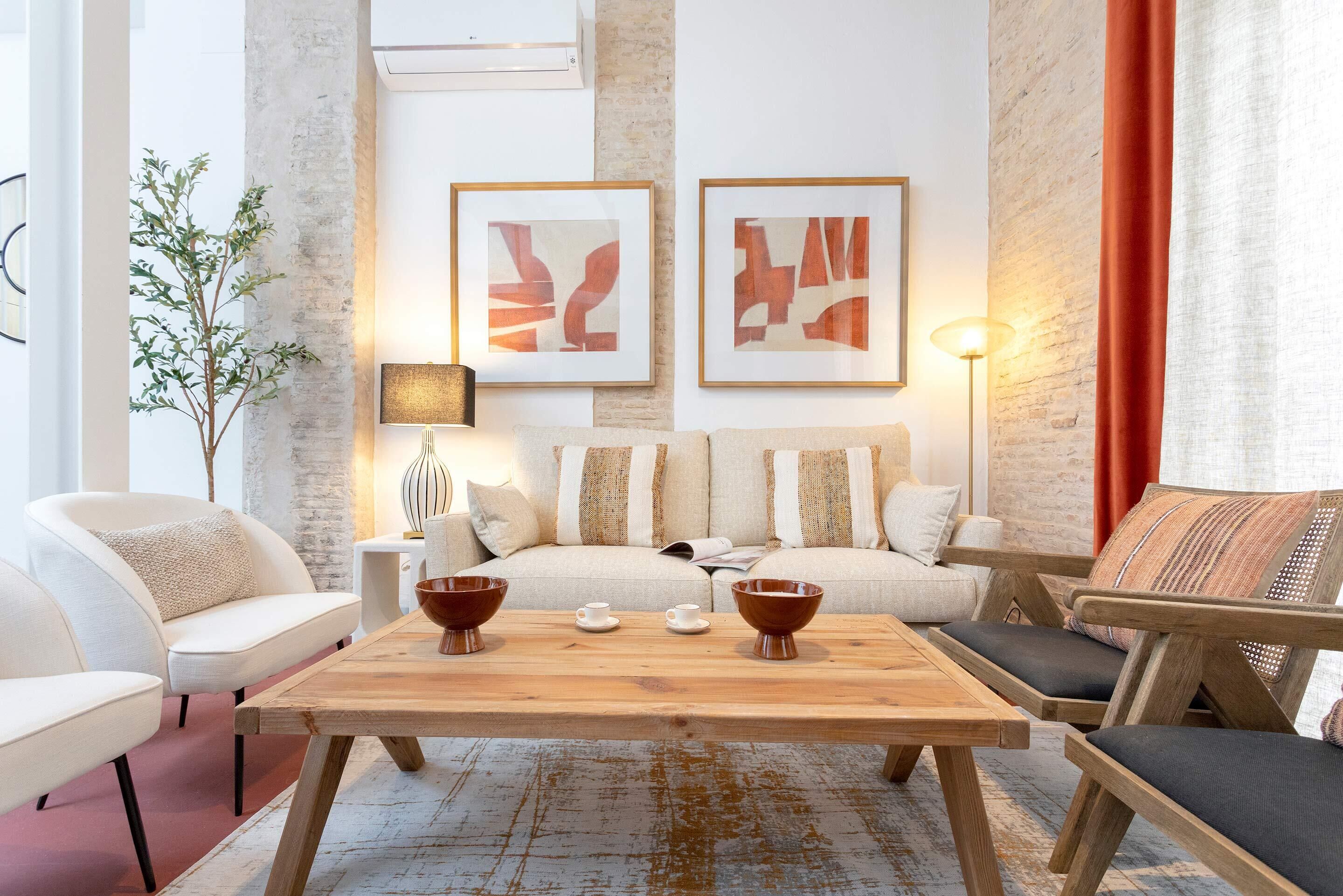 Apartment, 3 Schlafzimmer, eigener Pool | Wohnbereich