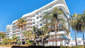 Voorkant van accommodatie