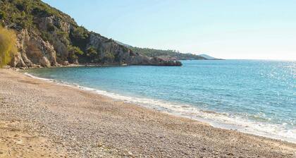 Beachfront Stone House - Samos Seaview Retreat