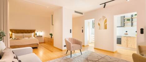 1 Schlafzimmer, Bügeleisen/Bügelbrett, kostenloses WLAN, Bettwäsche