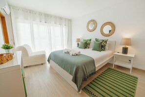 1 bedroom, iron/ironing board, travel crib, free WiFi