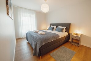 2 soverom, strykejern/-brett, wi-fi (inkludert) og sengetøy