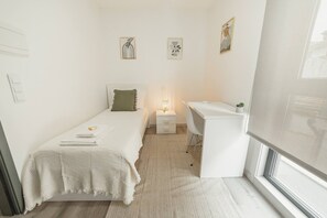 6 soverom, strykejern/-brett, wi-fi (inkludert) og sengetøy