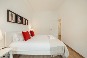 2 bedrooms, iron/ironing board, travel crib, free WiFi