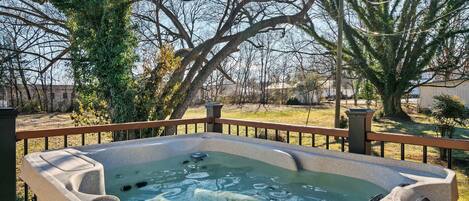 Baignoire à remous extérieure