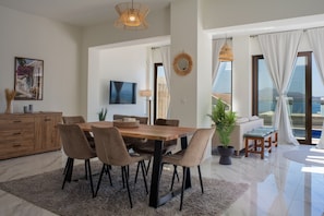 Dining - Villa Meli, By Hellocrete (Kalives)