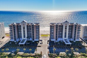 Exterior - Gulf-front 2BR/2BA with pool & views (Gulf Shores)