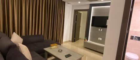Departamento, 1 habitación, para fumadores, Terraza | Sala de estar